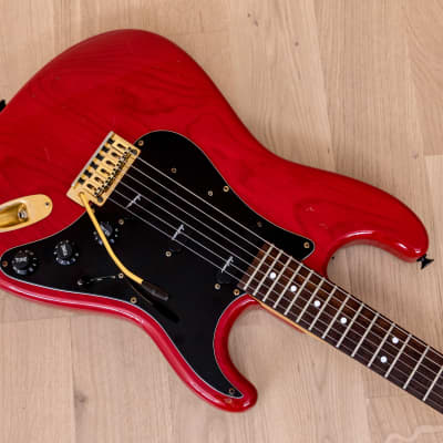 Charvel Stratocaster Type Electric Guitar Wine Red Japan