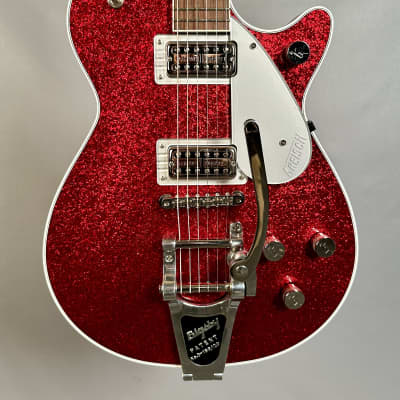 Gretsch G6129T Players Edition Jet FT w/ Bigsby - Red Sparkle for sale