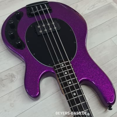 Sterling by Music Man StingRay Ray34 H, Purple Sparkle image 2