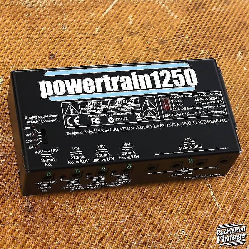 Pedaltrain Powertrain 1250 Power Supply image 1