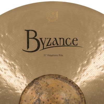 Meinl 21" Byzance Traditional Polyphonic Ride image 6