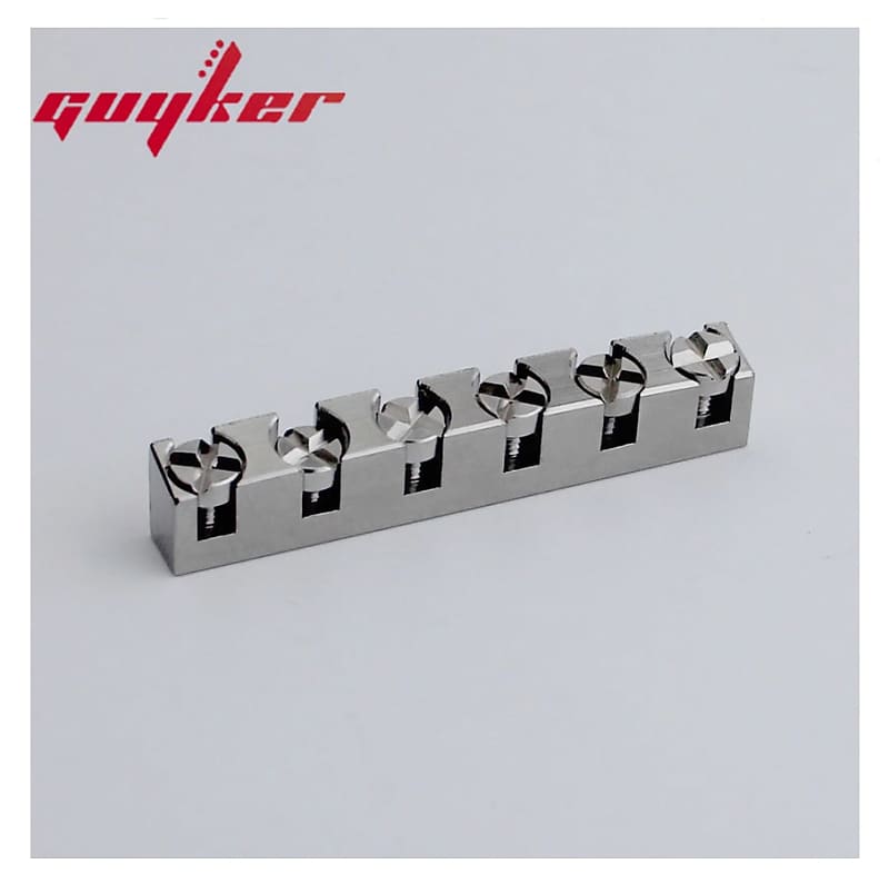 Guyker 43mm Guitar Nut Height Titanium Adjustable Nut Replacement for LP SG New