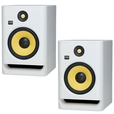 KRK ROKIT 7 Generation 4 Powered Studio Monitor Speaker (Single) | Full Warranty! - White image 3