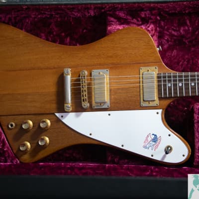 Classic 1976 Gibson  Firebird Bicentennial Edition - Natural - w OHSC - Pro Set Up by Lays Guitar! image 12