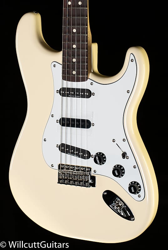 Fender Ritchie Blackmore Stratocaster Scalloped Rosewood Fingerboard Olympic White (497) image 1