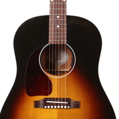 Gibson J-45 Standard Left-Handed Acoustic-Electric Vintage Sunburst image 6