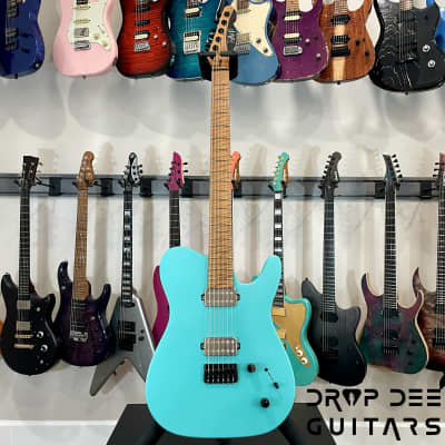 SMP Custom Shop Τρίτη Electric Guitar w/ Case-Seafoam Green image 2