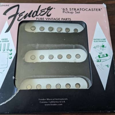 Fender 099-2237-000 Pure Vintage '65 Stratocaster Pickup Set | Reverb