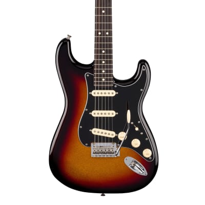 Fender American Acoustasonic Stratocaster w/Deluxe Padded Gig Bag 2023 Model in Transparent Sonic Blue | Reverb