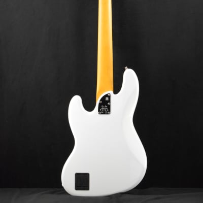 Fender American Ultra Jazz Bass V Arctic Pearl Maple Fingerboard image 9