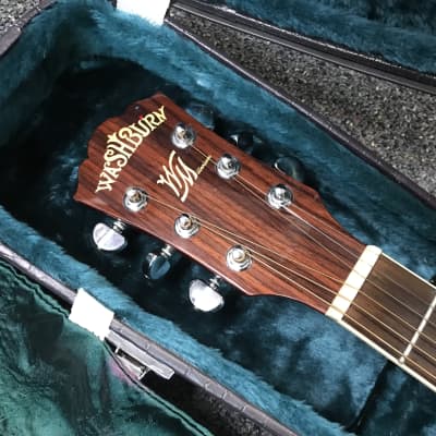 Washburn EA-2000 Millennium Edition acoustic - electric guitar 1999 excellent condition (1 of 300) with original hard case image 5