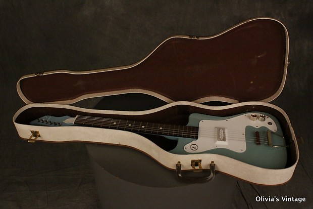 品質が完璧 K311 model KAY 1966 original TEAL Reverb | BLUE!!! 遊戯王OCG デュエルモンスターズ