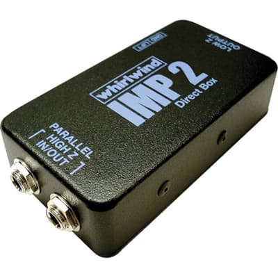 Whirlwind IMP 2 Passive Single Channel Direct Box for PA or Studio, 20Hz-20kHz Frequency Response image 3