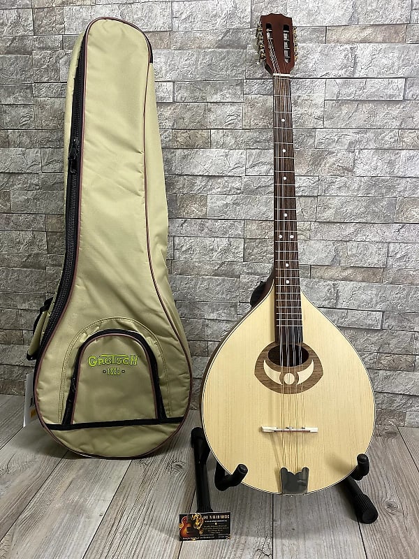 Ozark 2222 Flat Back Irish Bouzouki with Gretsch Gig Bag Reverb
