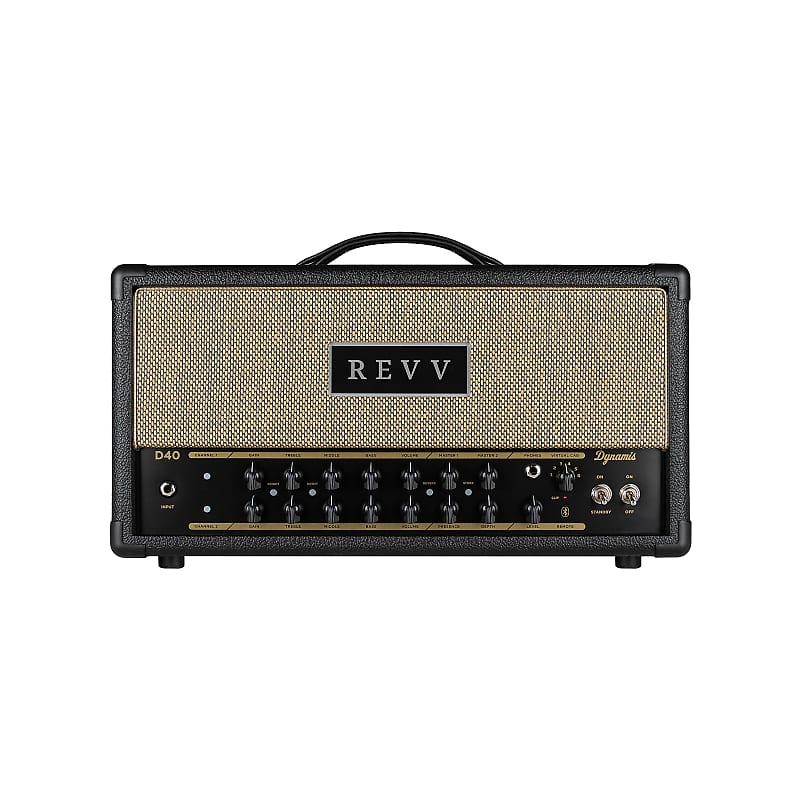 REVV Dynamis D40 2-Channel 40-Watt Guitar Amp Head image 1