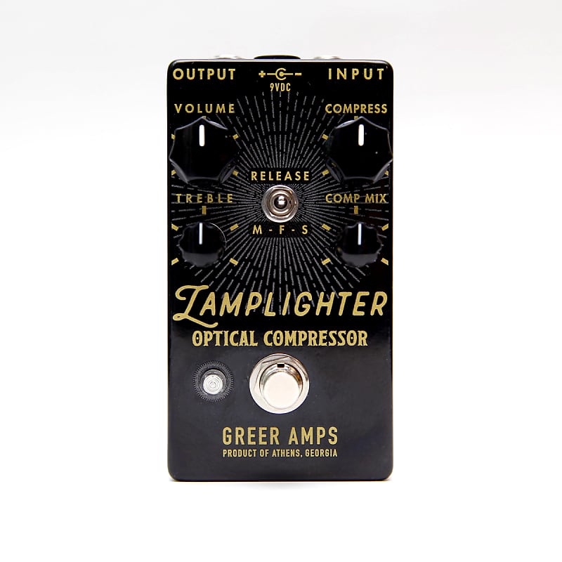 ギター Greer amps LAMPLIGHTER Greer Lamplighter Optical Compressor Review