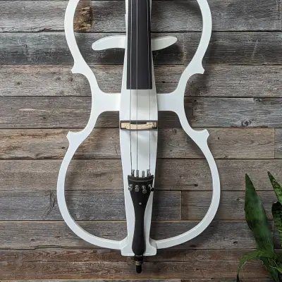 (16135) Cecilio Electric Cello - White image 10
