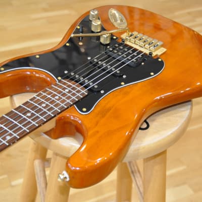 CORT Stature Gold Amber Natural / Stratocaster Type / 1996 Made In Korea image 6