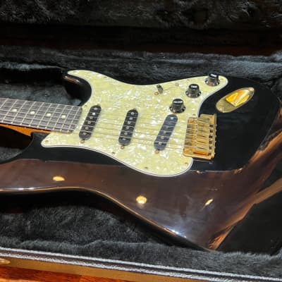 1995 Fender Custom Shop Black Beauty Strat LE Stratocaster Limited Edition image 3