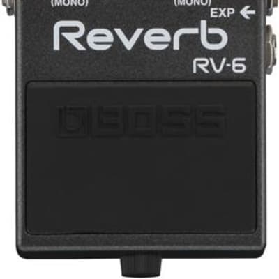 Boss RV-6 Digital Reverb Guitar Effects Pedal(June) image 1