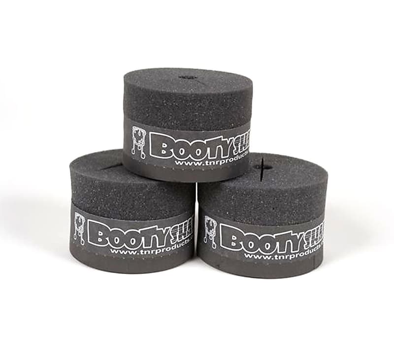 Booty Shakers Original Black for Floor Tom (3 Pack) TnR Reverb