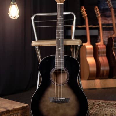 Washburn BTS9CH | Novo S9 Bella Tono Studio Acoustic Guitar, Gloss Charcoal Burst. New with Full Warranty! image 11