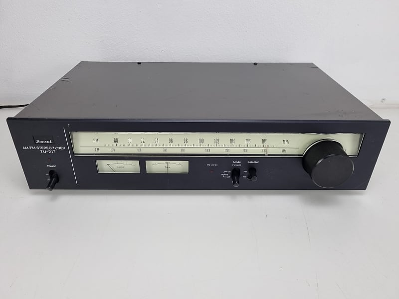 Sansui TU 217 - Am/Fm Radio Tuner - Fully Working  			