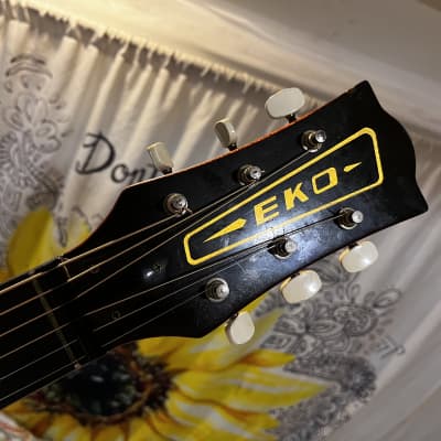 Eko Ranger 6 Acoustic Electric Guitar image 9