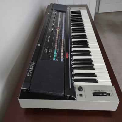 Casio CT-6000 Casiotone 61-Key Synthesizer 1980s - Black / Silver image 4