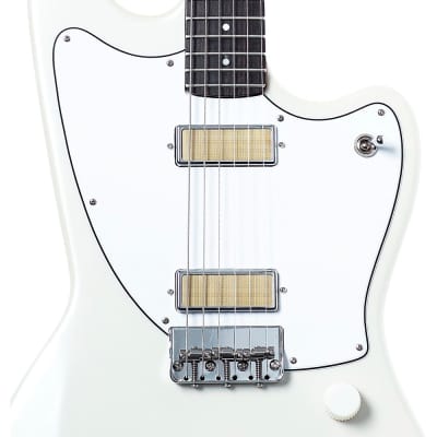 Harmony Silhouette Electric Guitar Pearl White image 7