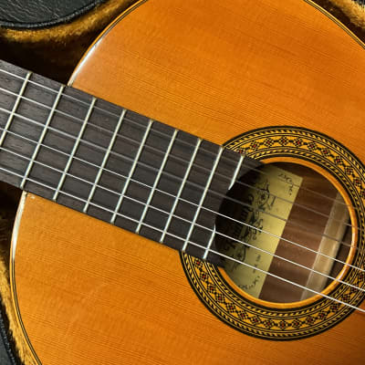 Raimundo classical electric guitar model #106 made in Spain 1970s-1980s in excellent condition with original vintage hard case. image 6