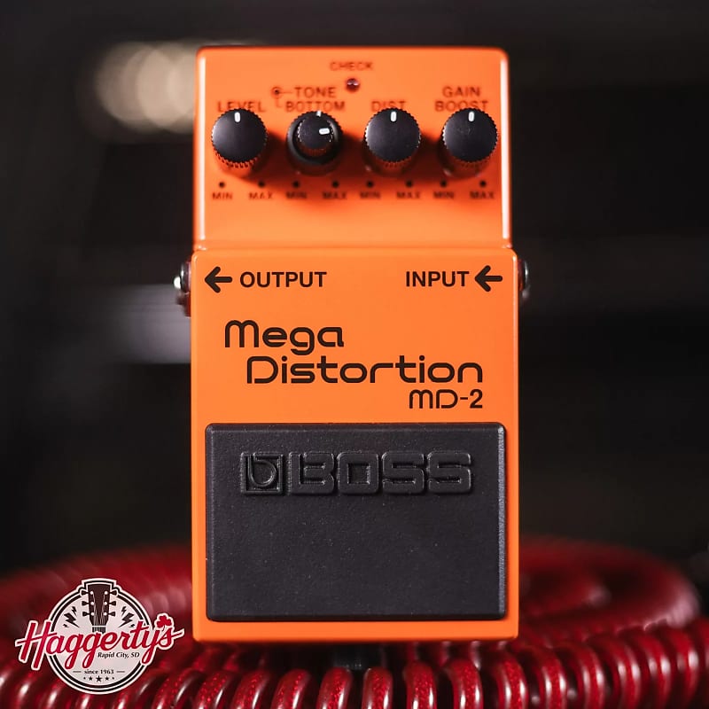 Boss MD-2 Mega Distortion Pedal | Reverb