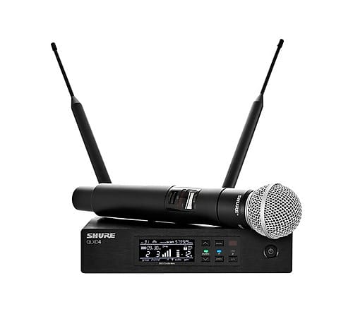 Shure QLXD24/SM58 Handheld Wireless System (Band H50) image 1
