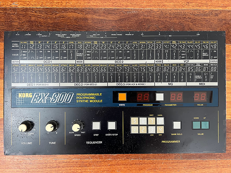Korg EX-800 コルグ Korg EX-800 1984 | Reverb Canada