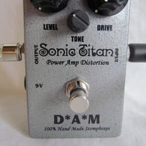 D A M Sonic Titan Power Amp Distortion Pedal | Reverb