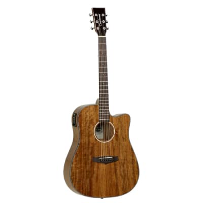 Tanglewood TW28CE-X-OV Dreadnought Ovangkol Acoustic Guitar for sale
