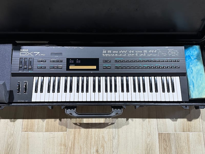 Yamaha DX7 II FD Digital Synthesizer 1980's - the king of Synths & used on  so many hits. We have 7 of these available.
