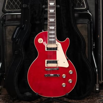 Gibson Les Paul Classic - Translucent Cherry with Hardshell Case image 15