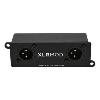 NEW TEMPLE AUDIO XLR PASS THRU MODULE MALE + MALE image 2