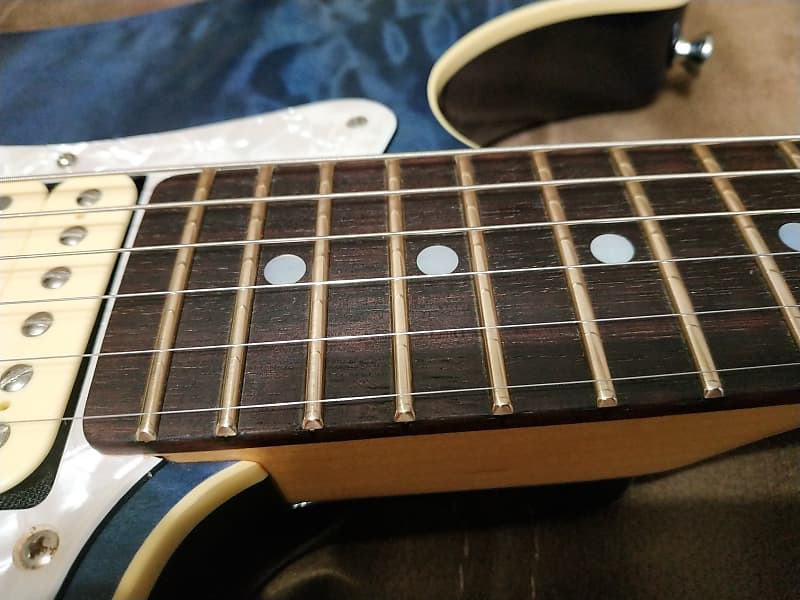 Schecter SD-II-22 Japan upgraded BLU | Reverb