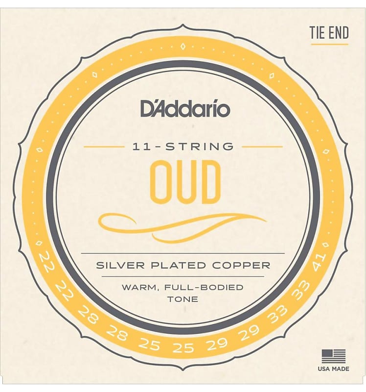D'Addario EJ95 Oud/11-String Set image 1