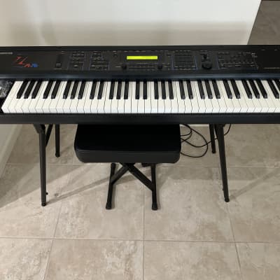 Ensoniq ZR-76 with Perfect Piano and Manual