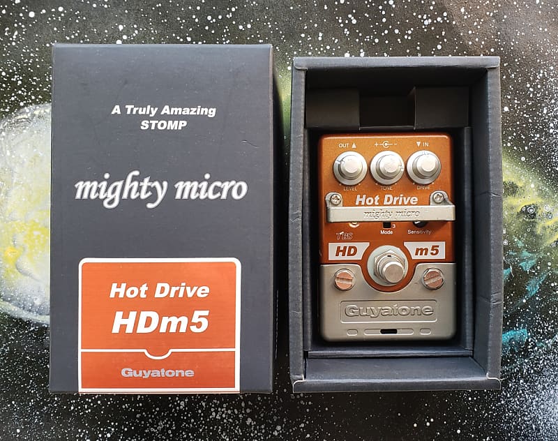 Guyatone Mighty Micro HDm5 Hot Drive Overdrive Pedal, Made In Japan, FREE  N' FAST SHIPPING!