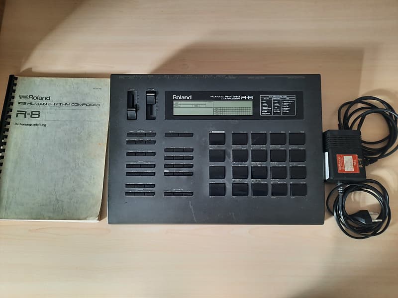 Roland R-8 Human Rhythm Composer 1980s - Black | Reverb