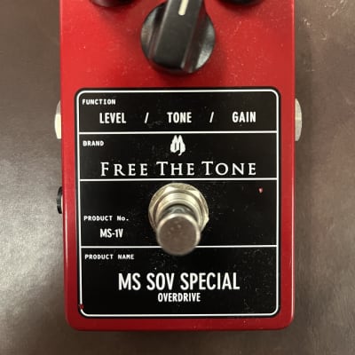 [Early Serial #046] Matt Schofield Signature Free The Tone MS-1V MS SOV Special Overdrive image 1