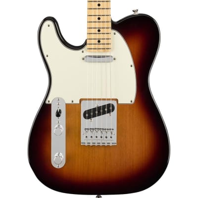 Fender Player Telecaster Left-Handed, Maple Fingerboard, 3-Color Sunburst image 1