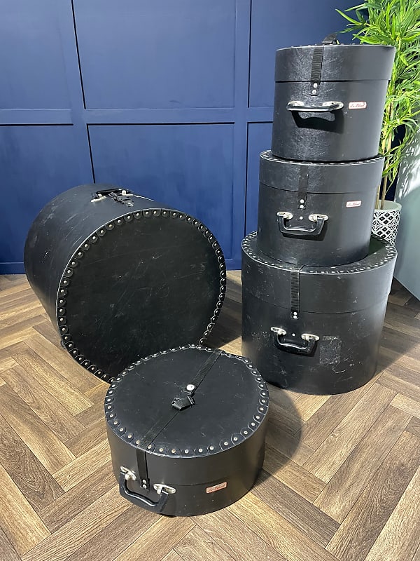 Le Blond Drum Hard Case Set x5 / Hard Drum Cases / Reverb UK