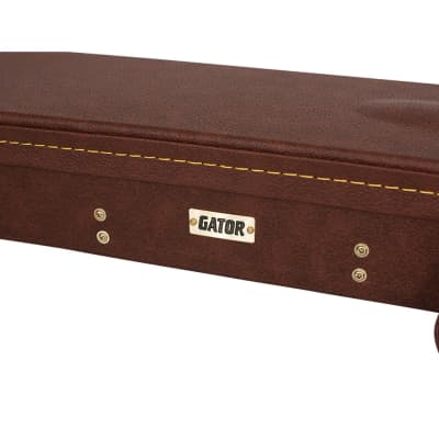 Gator Cases GW-SG-BROWN Gibson SG Guitar Deluxe Wood Case - Brown - Open Box image 7