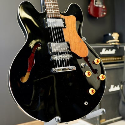 Epiphone Dot ES-355 RARE European Model with Bigsby 2013 Ebony | Reverb