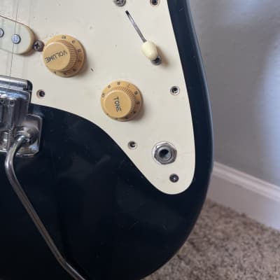 1984 Fender Dan Smith  Stratocaster 2 knob USA made Strat with hardshell Fender case image 3